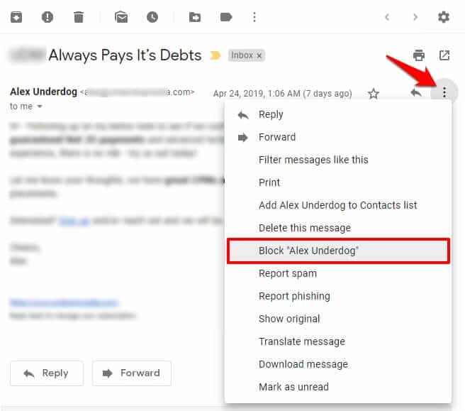 How to Block Someone on Gmail from Sending You Emails