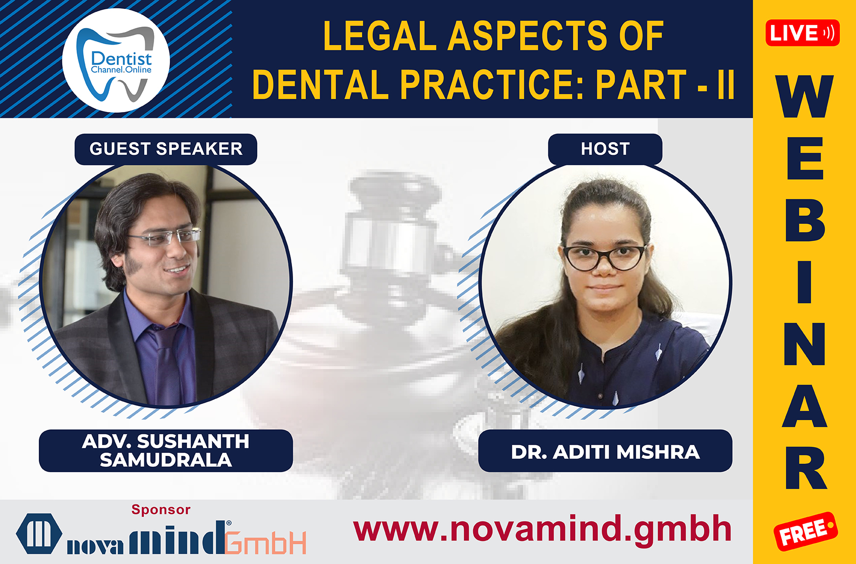 “LEGAL ASPECTS OF DENTAL PRACTICE PART II” Zerodonto Academy