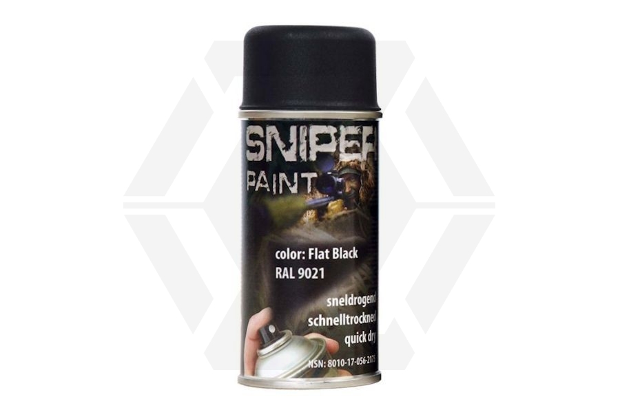 Fosco Sniper Spray Paint 150ml (Black) Zero One Airsoft