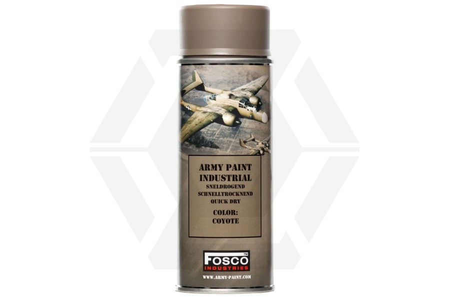 Fosco Army Spray Paint 400ml (Coyote) Zero One Airsoft