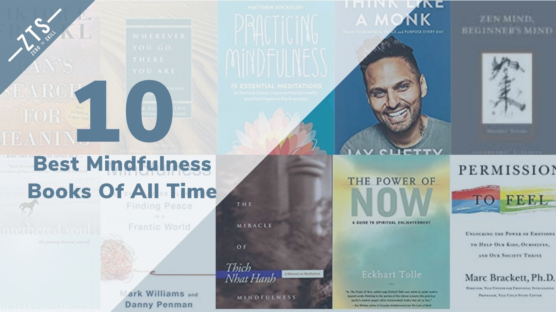The 10 Best Mindfulness Books Of All Time Zero To Skill
