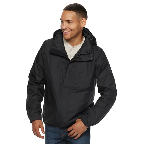 Men’s Hooded Rain Jacket ZeroXposur
