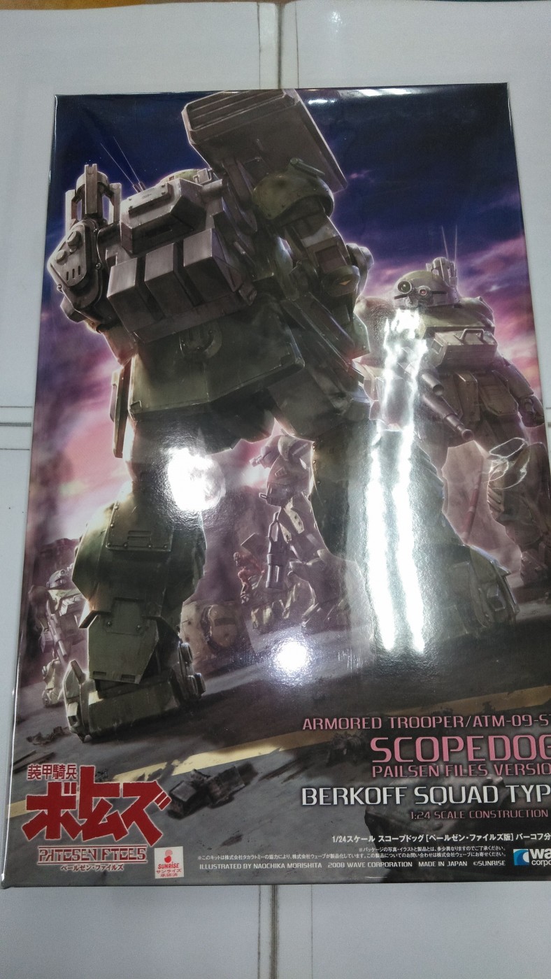 wave 1/24 スコープドッグ ペールゼン・ファイルズ版 バーコフ分隊仕様 スコープドッグ ペールゼン・ファイルズ版 バーコフ分隊仕様