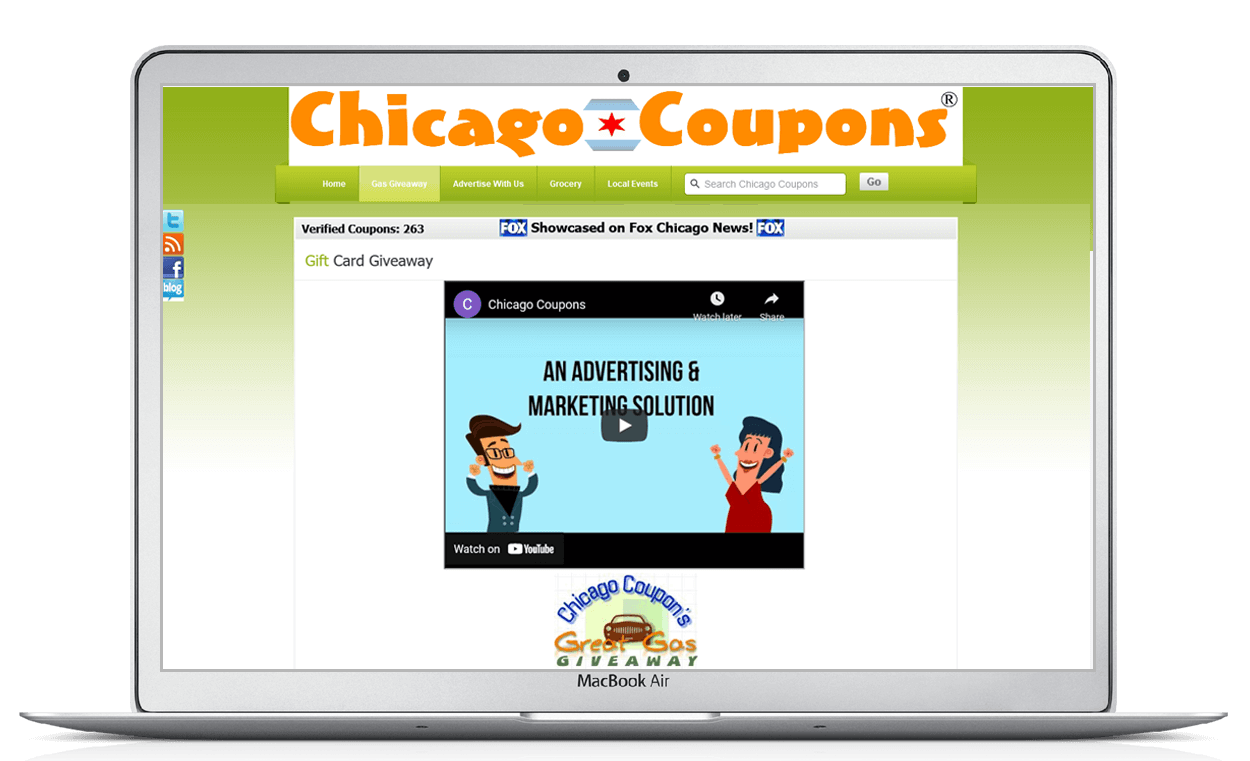 Chicago Coupons Sell Coupons Online site Case Study