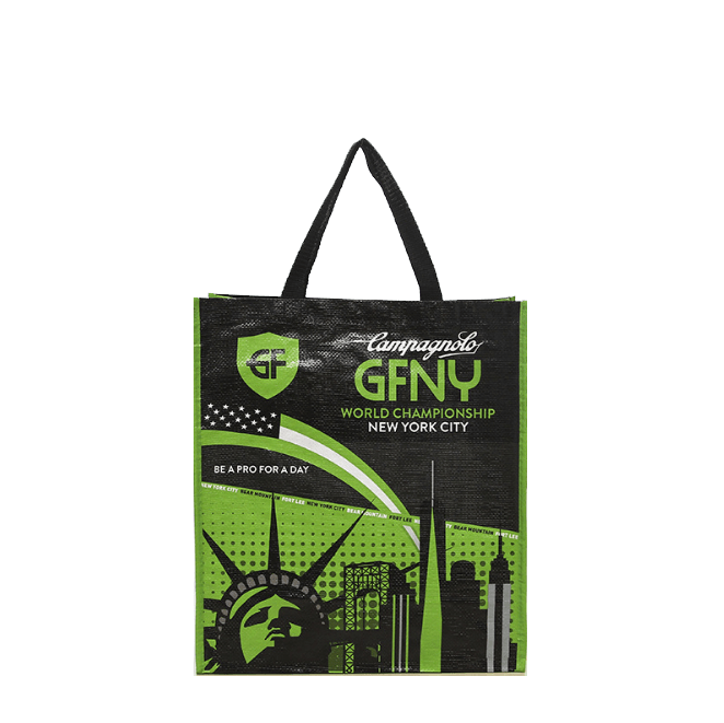 PP lamination woven bag customized gift plastic hand woven bag