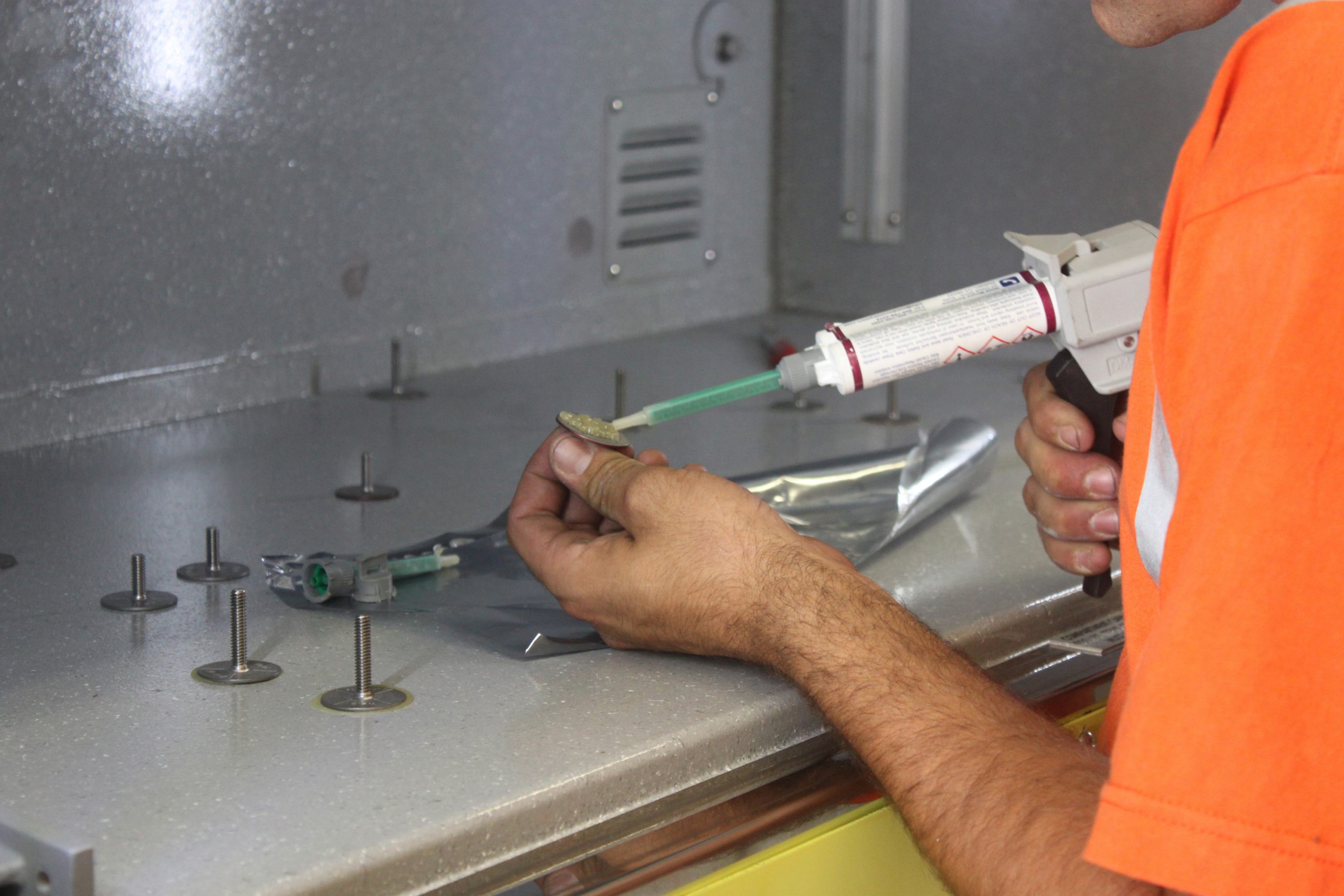 EZMOUNT Adhesive Fastening System for Metal and Fiberglass Applications Ziamatic Corp