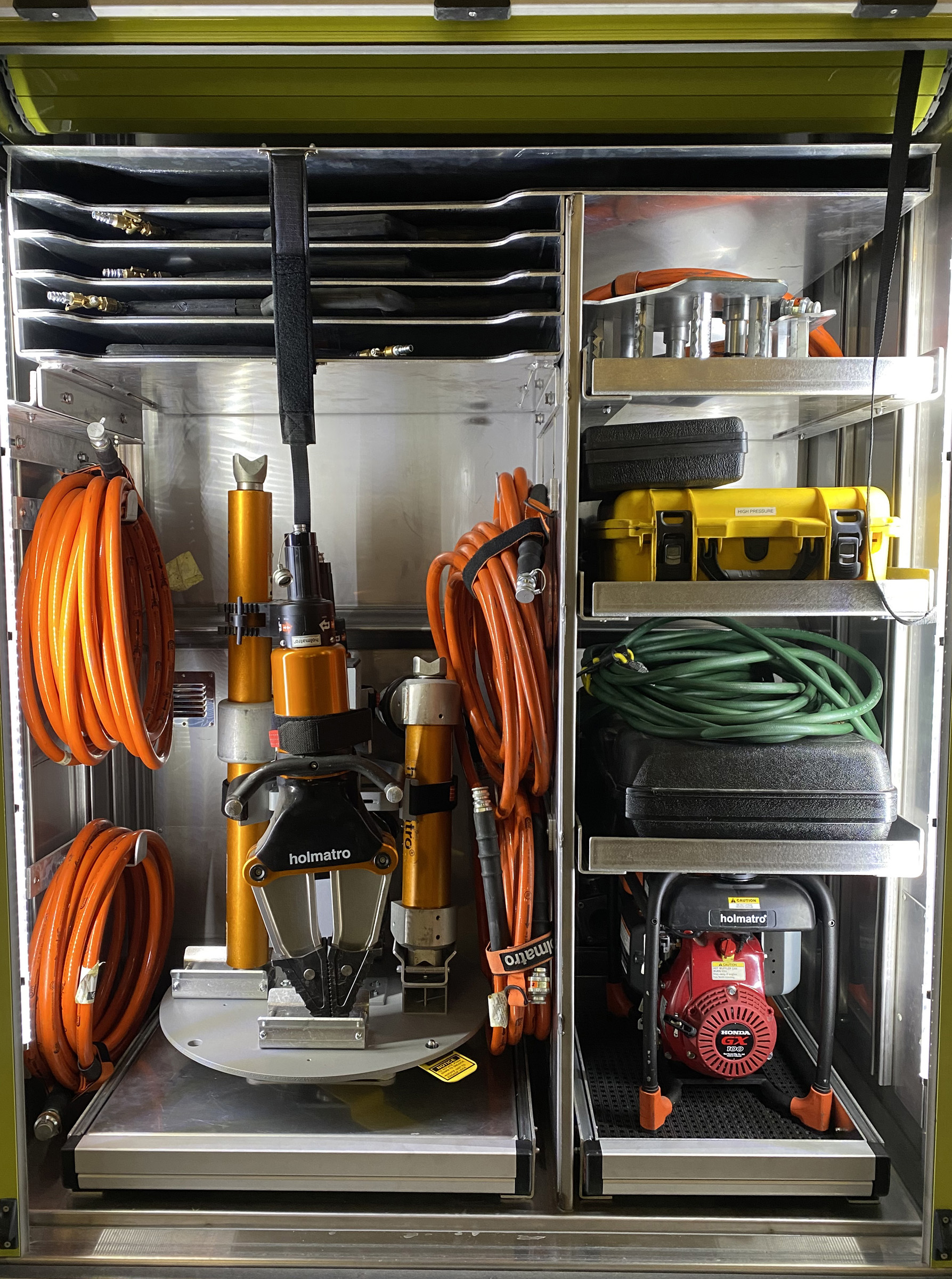 Multiple Extrication Tool Holder Ziamatic Corp