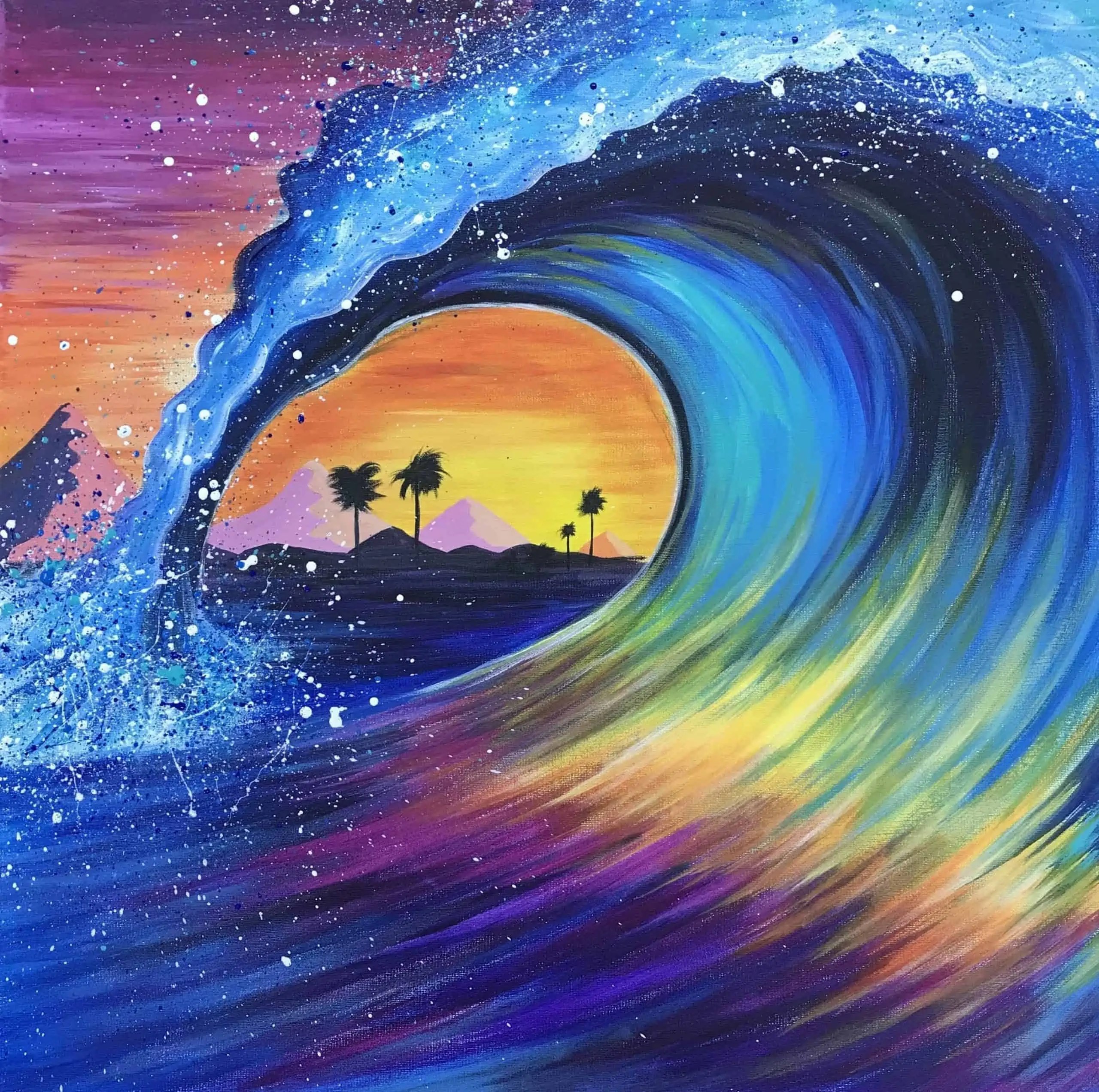 Beginners Guide For Acrylic Painting. Techniques And Step By Step Guide.