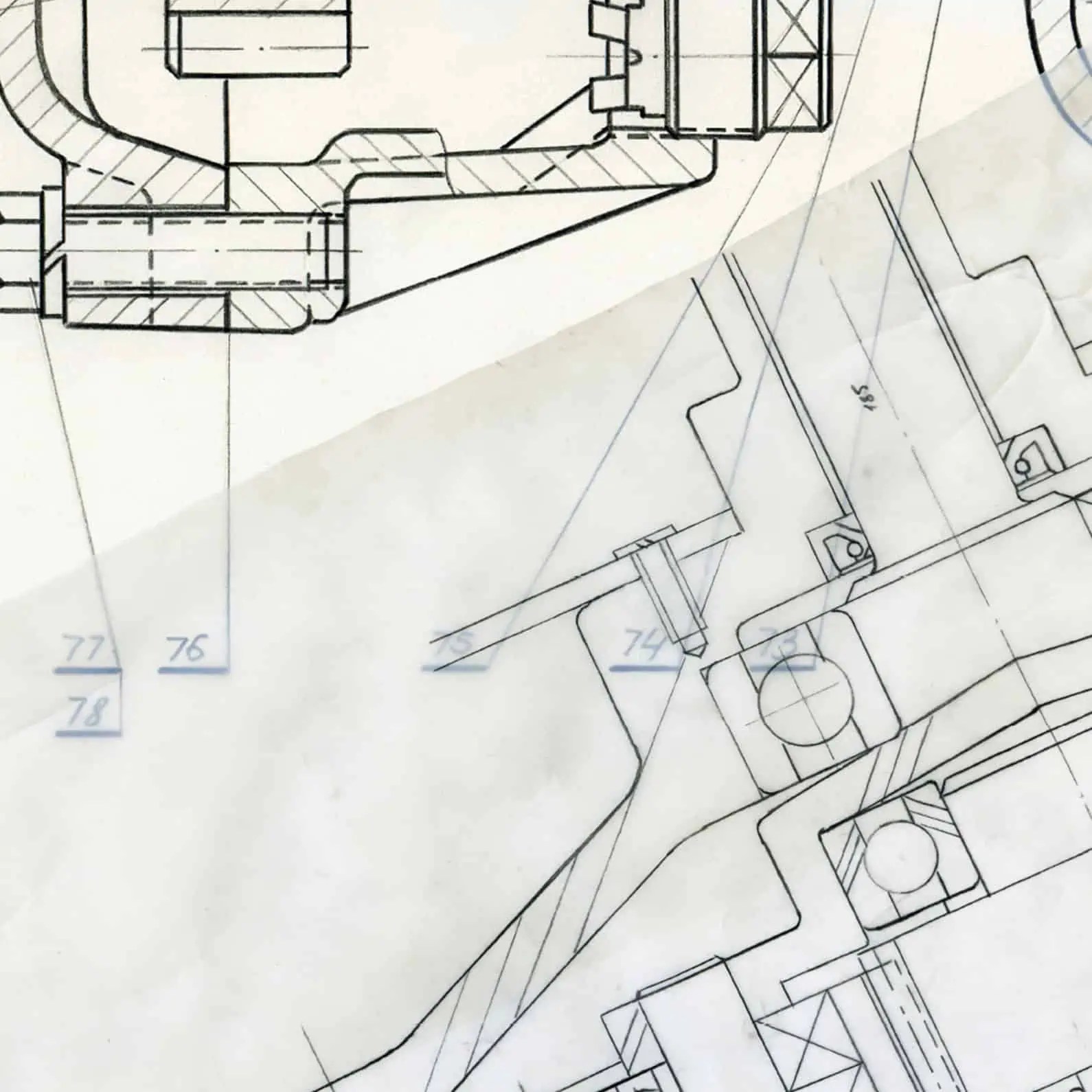 Tracing Paper Drawing