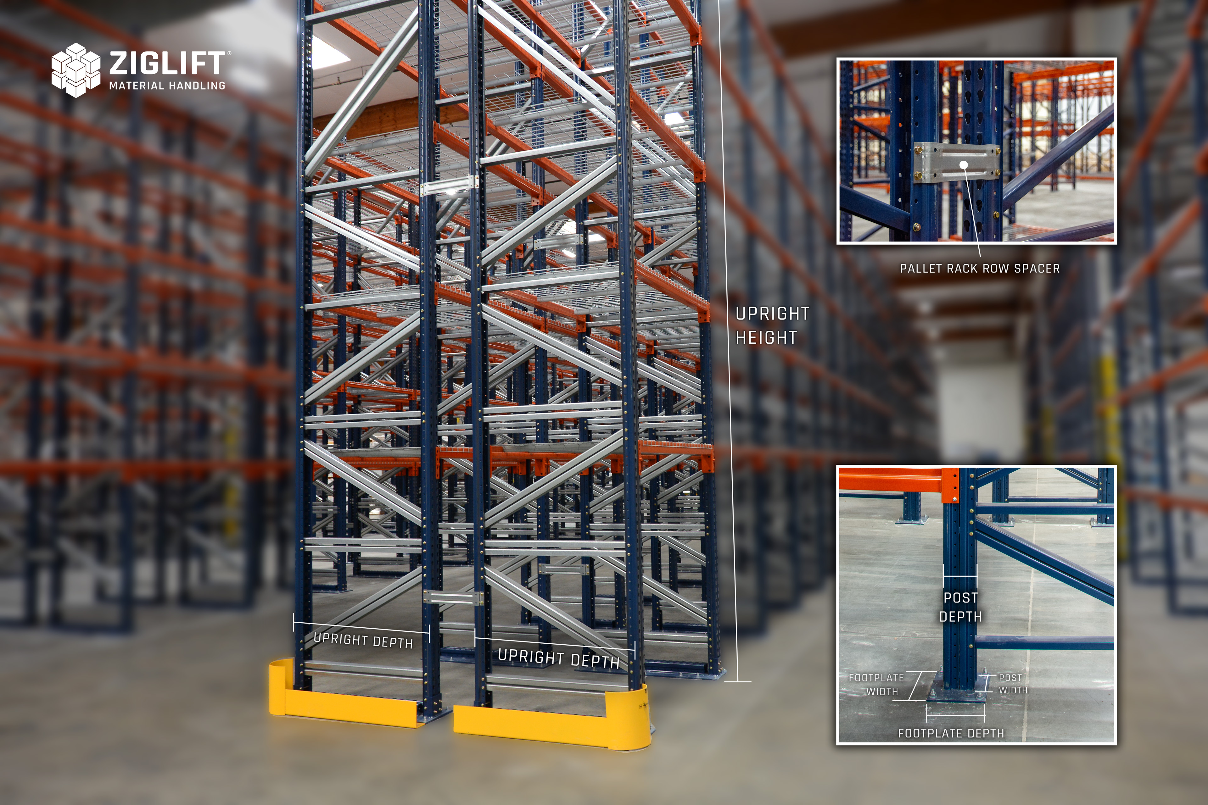 Ziglift Material Handling How to Measure Pallet Racking Guide