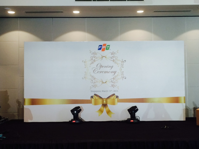 Singapore Backdrop Printing Services ZignCraft