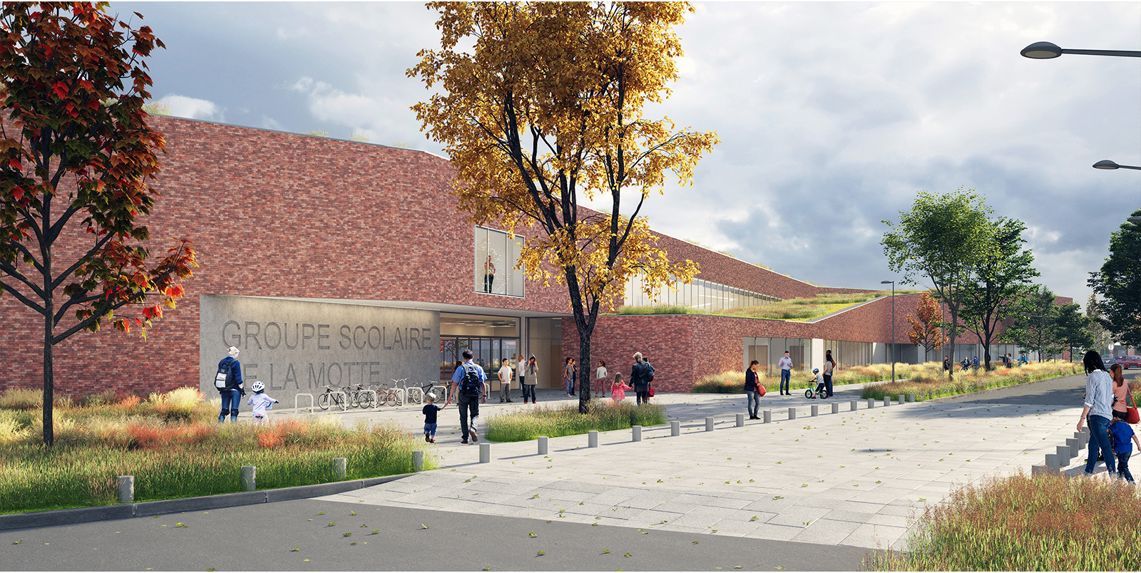 Groupe scolaire La Motte Lesquin (FR) Zigzag Architecture