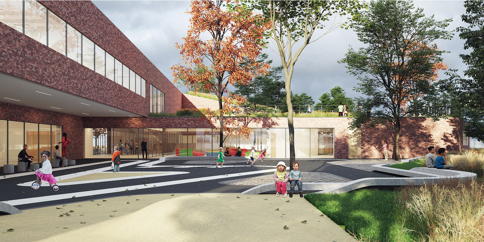 Groupe scolaire La Motte Lesquin (FR) Zigzag Architecture