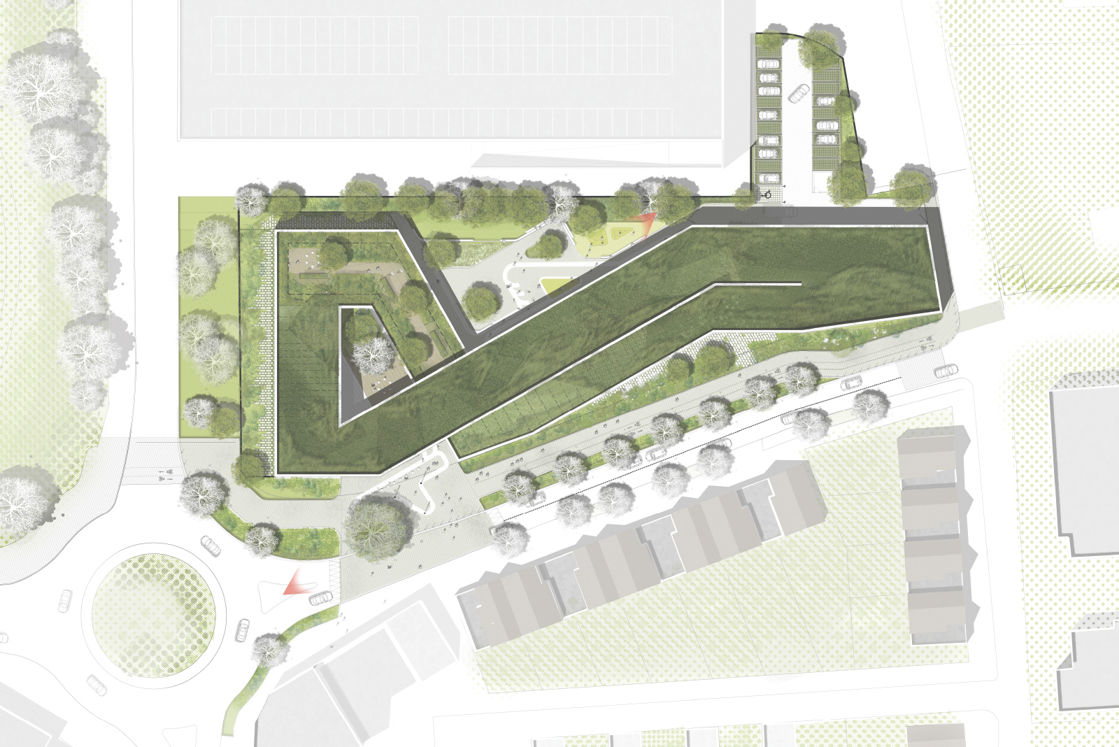 Groupe scolaire La Motte Lesquin (FR) Zigzag Architecture