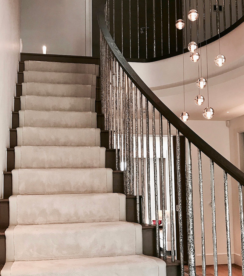 Prowse Avenue Staircase Zigzag Design Studio