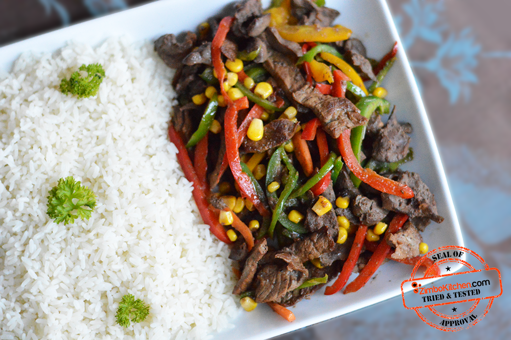 Delish Steak and Kidney Stirfry ZimboKitchen
