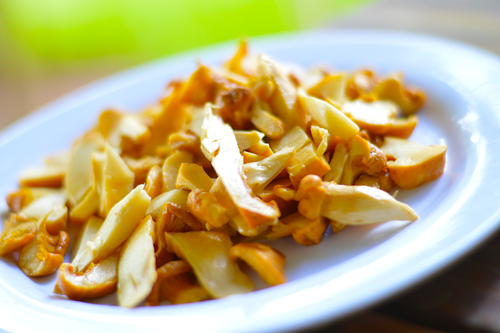 Chihombiro (Chanterelle) Mushroom Stew ZimboKitchen