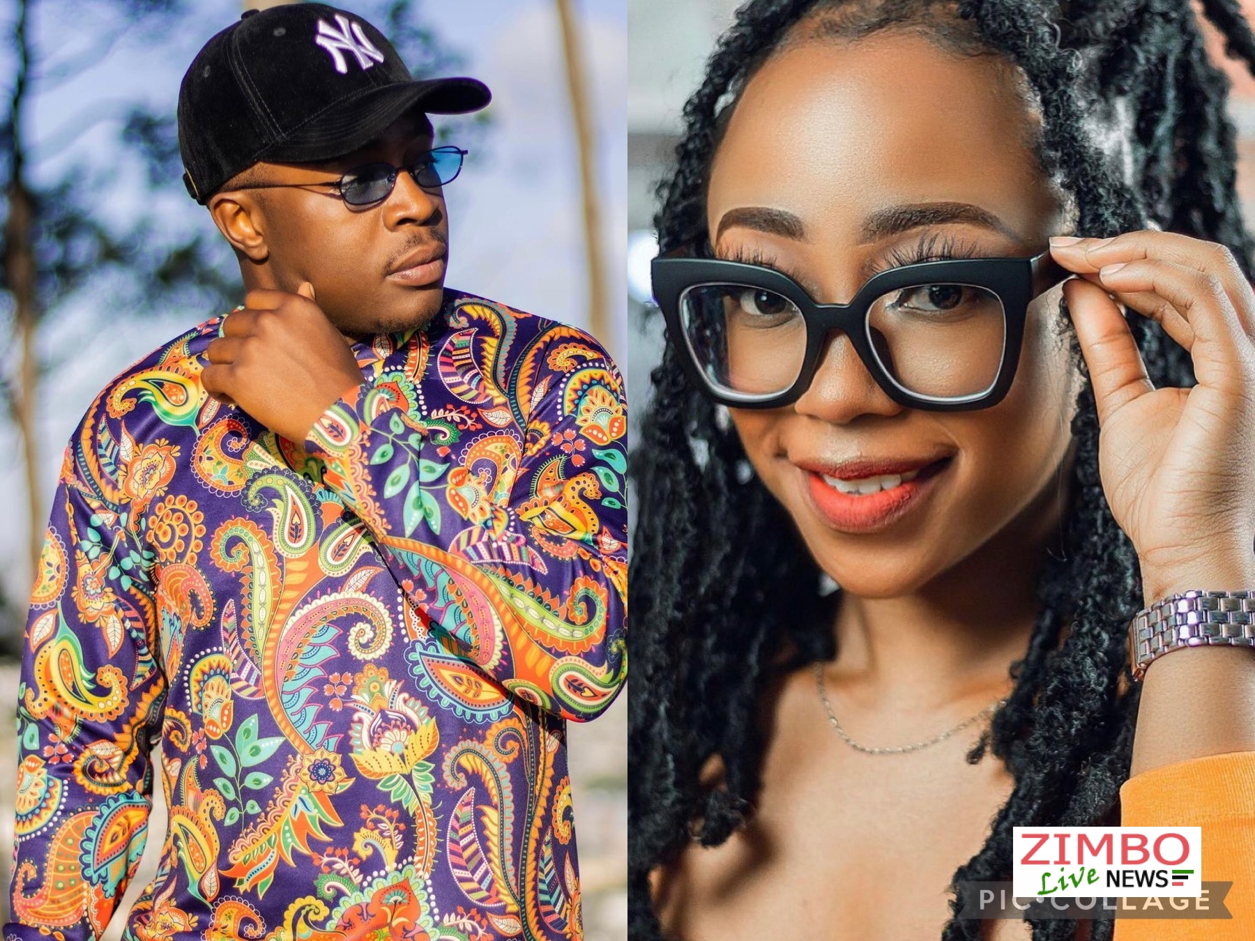 Rapper Holy Ten & ZBC TV Presenter Yahya Goodvibes In Love & A Couple