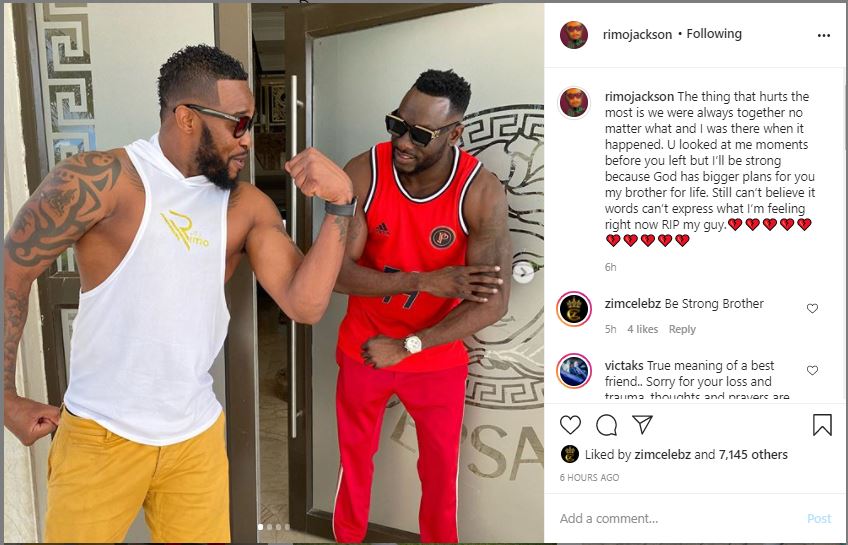 Ginimbi s Best Friend DJRimo Shares Emotional Message About His Friend