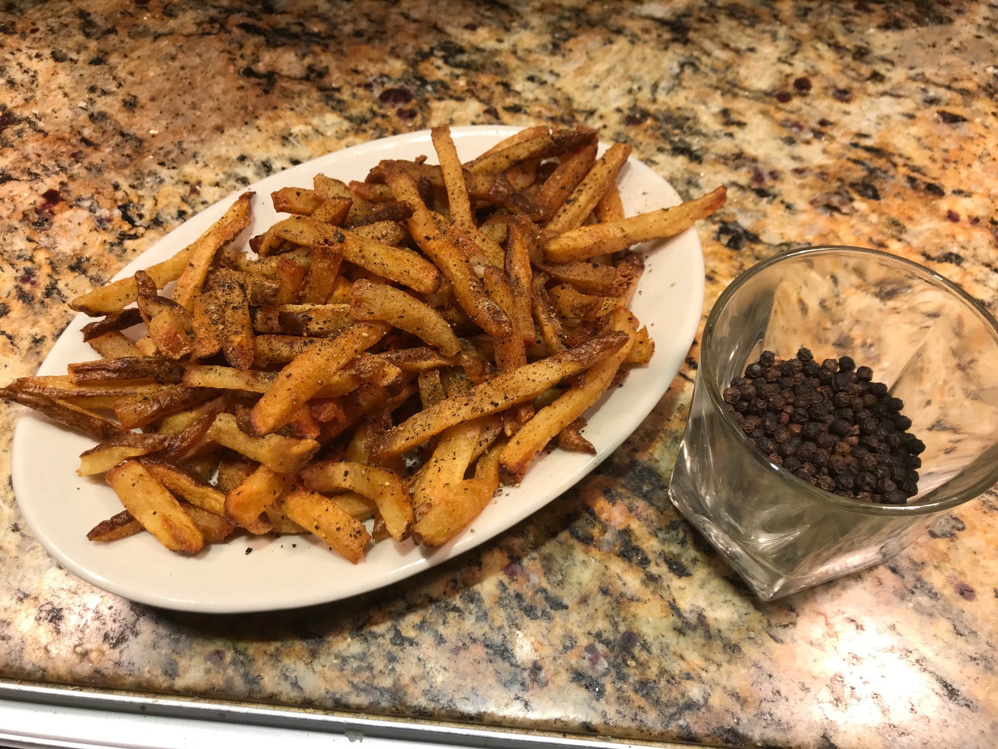 Black Pepper Fries at the Roadhouse Zingerman's Roadhouse