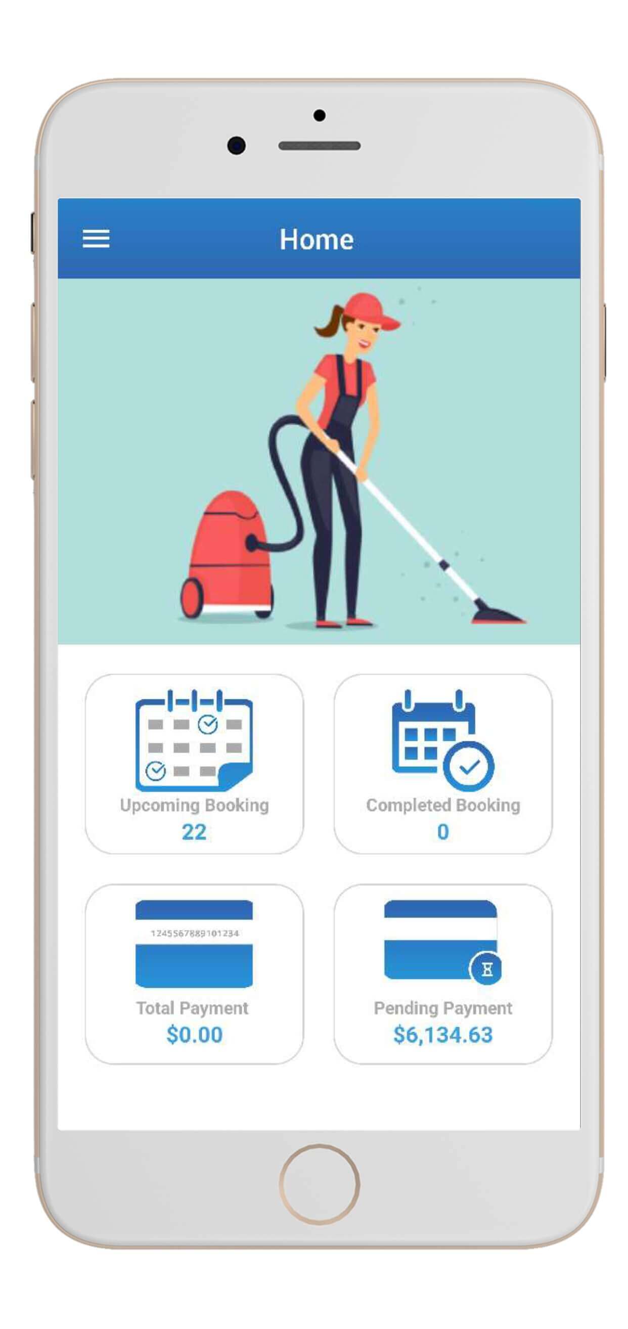 Online Scheduling App for Cleaning Business