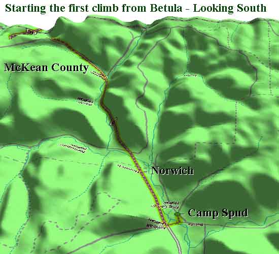 Home by Dark Cycling 205 miles over eight mountains in Pennsylvania