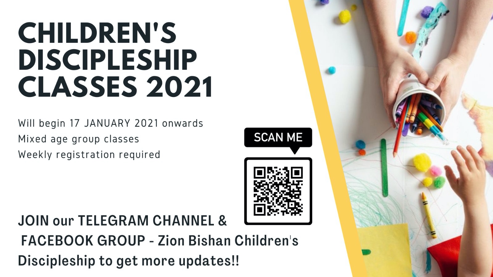 Children’s Discipleship 2021 Zion Bishan BiblePresbyterian Church