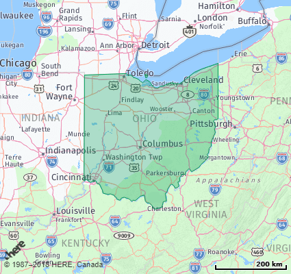Ohio ZIP Codes - Complete List by City, County & Area Code