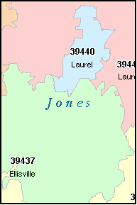 Mississippi Map With Zip Codes Fillable Online Mississippi PDF 3