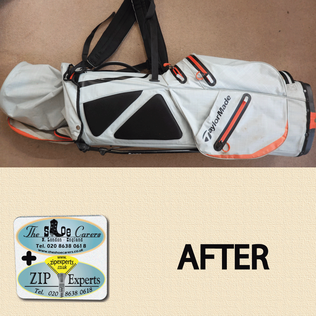 TAYLORMADE bag zip repair Zip Experts