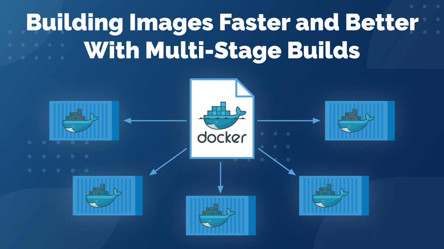 Multi stage build in docker