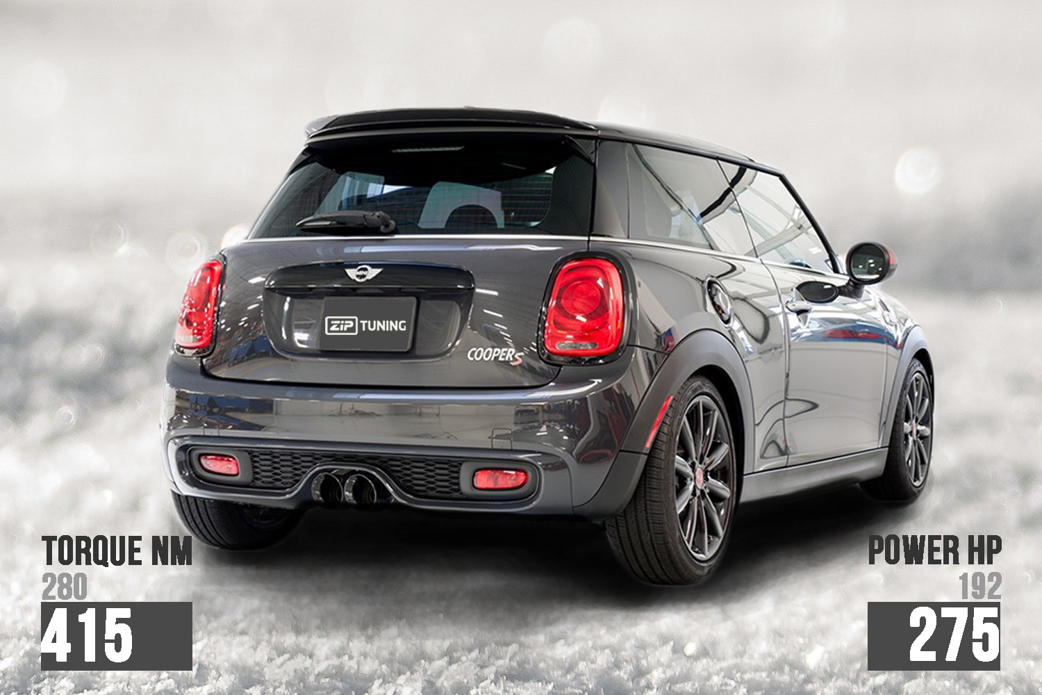 Mini Cooper S F56 Tuning 275 hp and 415 Nm ZIPtuning Blog