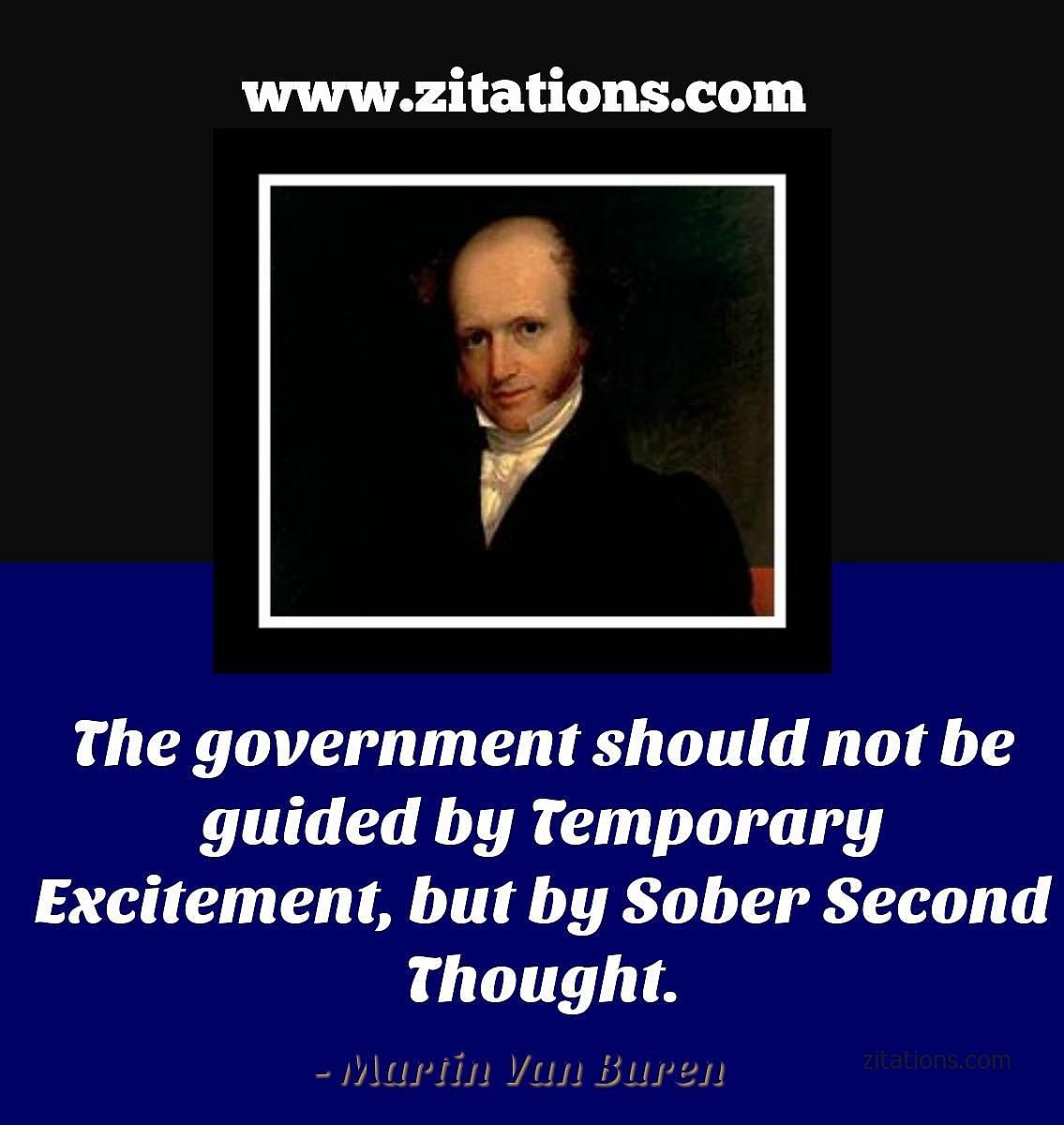 Martin Van Buren Quotes 10 AMAZING Quotes From The US President