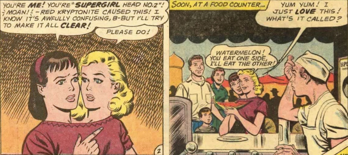 Action Comics 284 Jan. 1962 The Strange Bodies of Supergirl