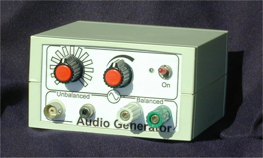 ZL2PD Audio Signal Generator