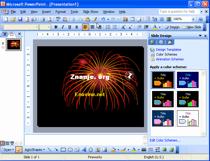 PowerPoint Izvodjenje animacije /SLIDE SHOW/ 1