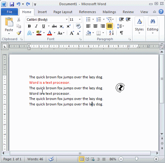WORD2010 Dodavanje slike /INSERT PICTURE/