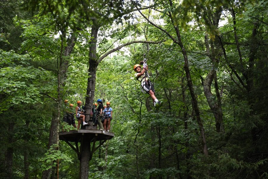 Zip Line Canopy Tours in Charlemont MA
