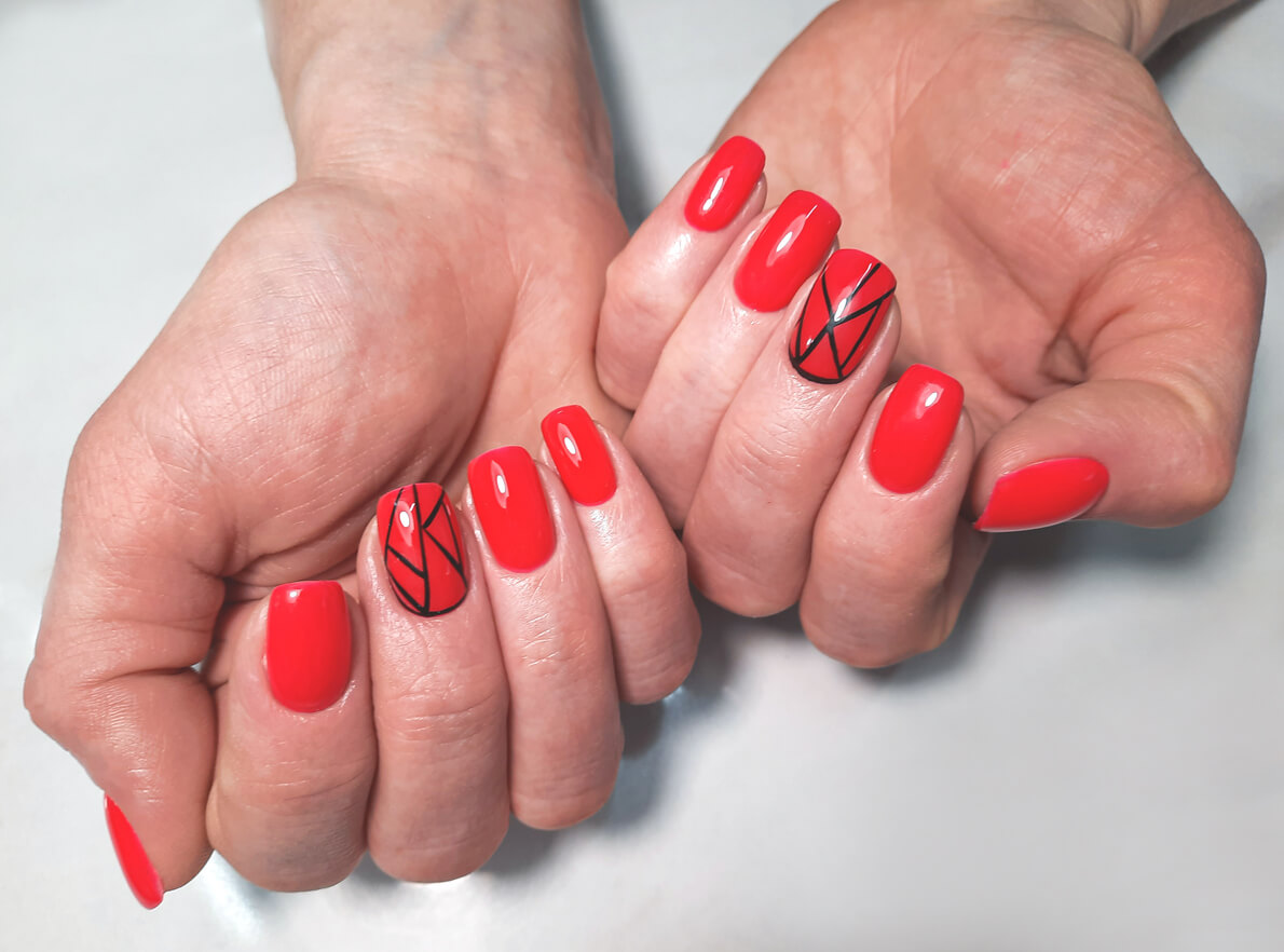 34 Coffin Baddie Red Acrylic Nails Ideas to Try in 2023