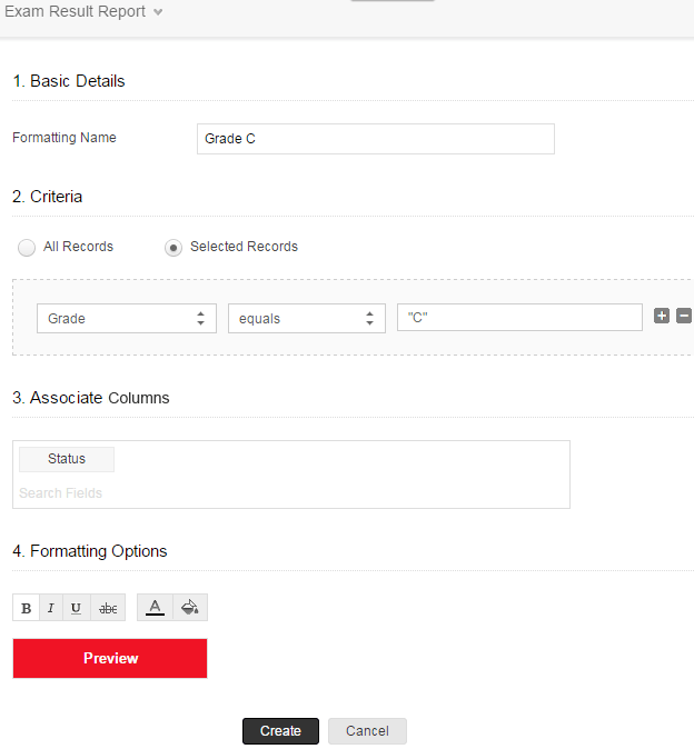 Conditional Formatting Help Zoho Creator
