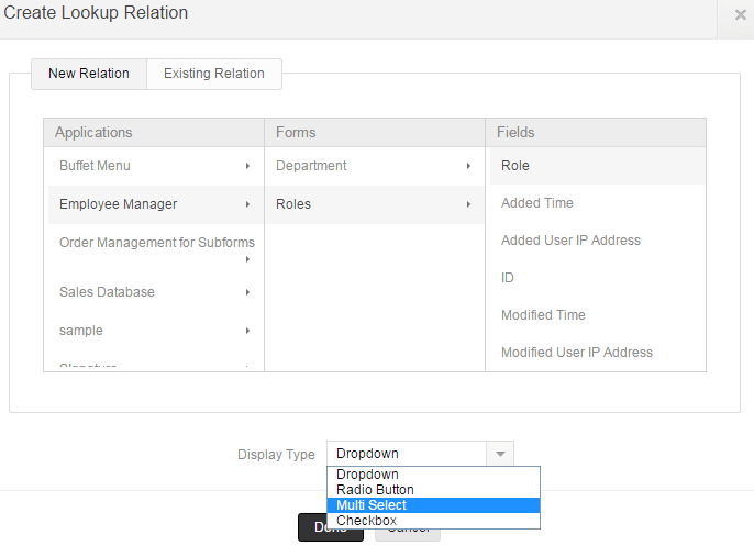 Create Relationship between Forms Help Zoho Creator