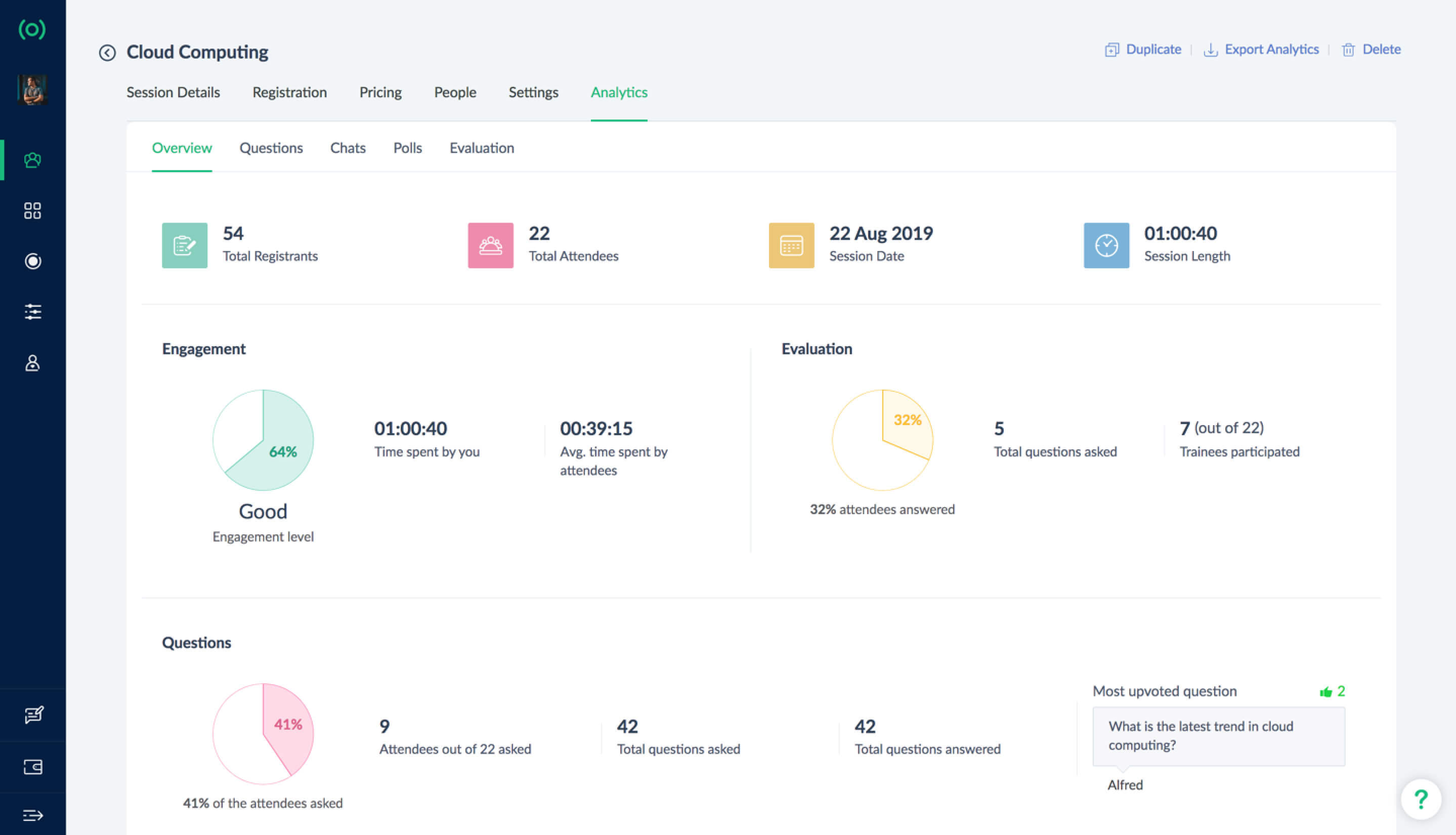 Online Training Tool &  Conferencing Software Zoho Showtime