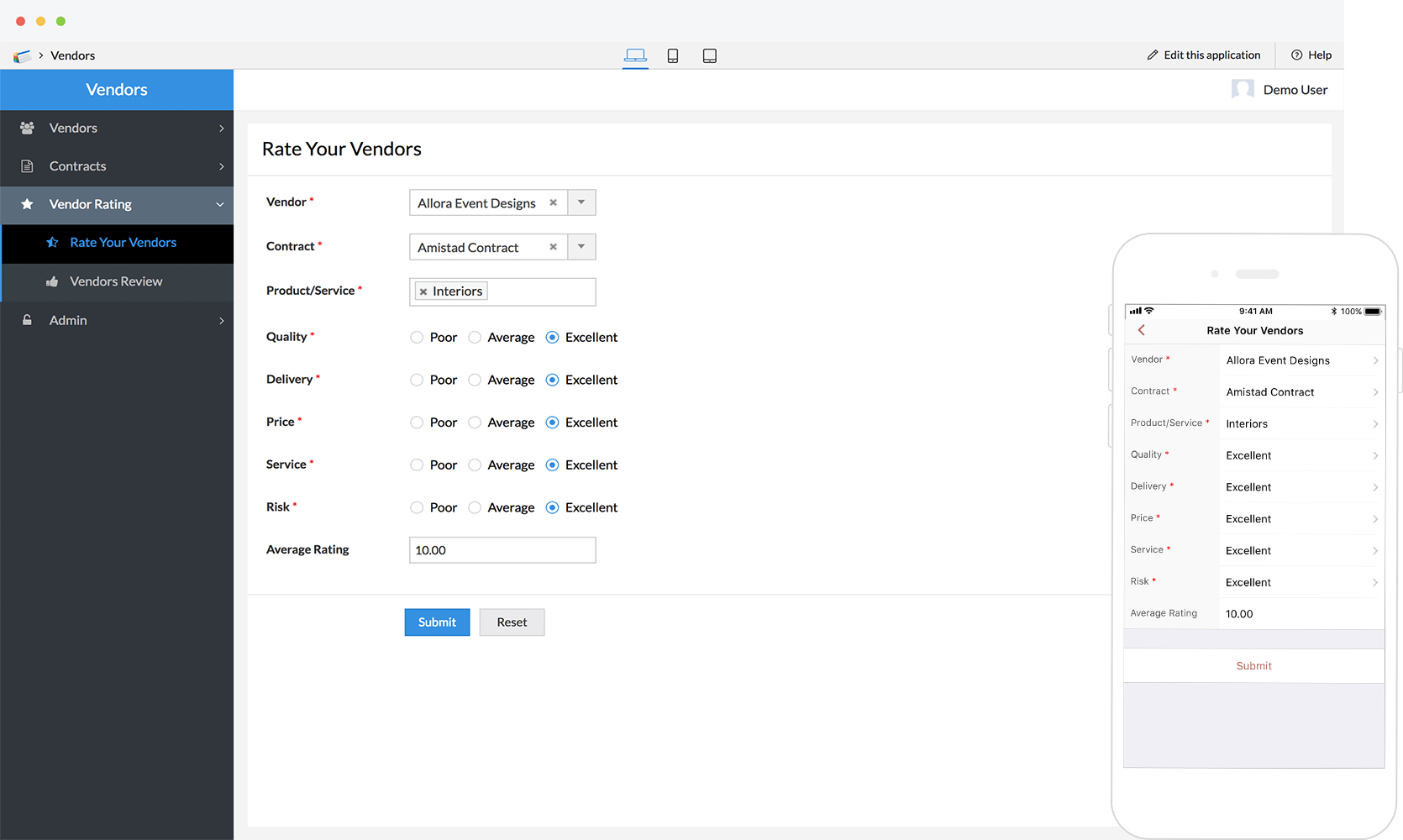 Free vendor management software Customizable vendor tracking app