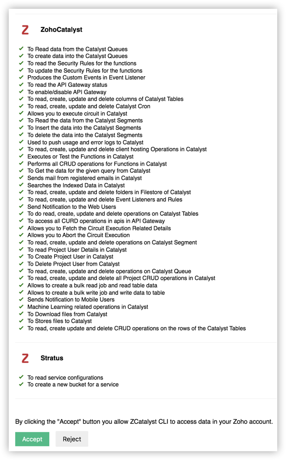 CLI Login Online Help Catalyst