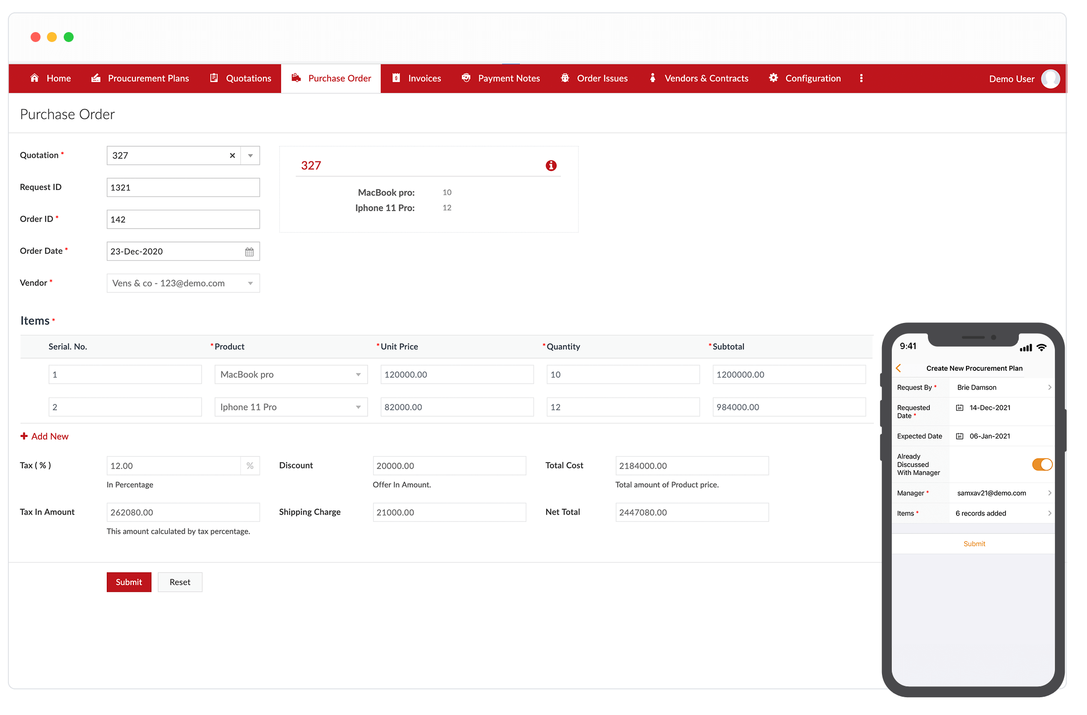 Free Procurement Software Online Eprocurement software Custom