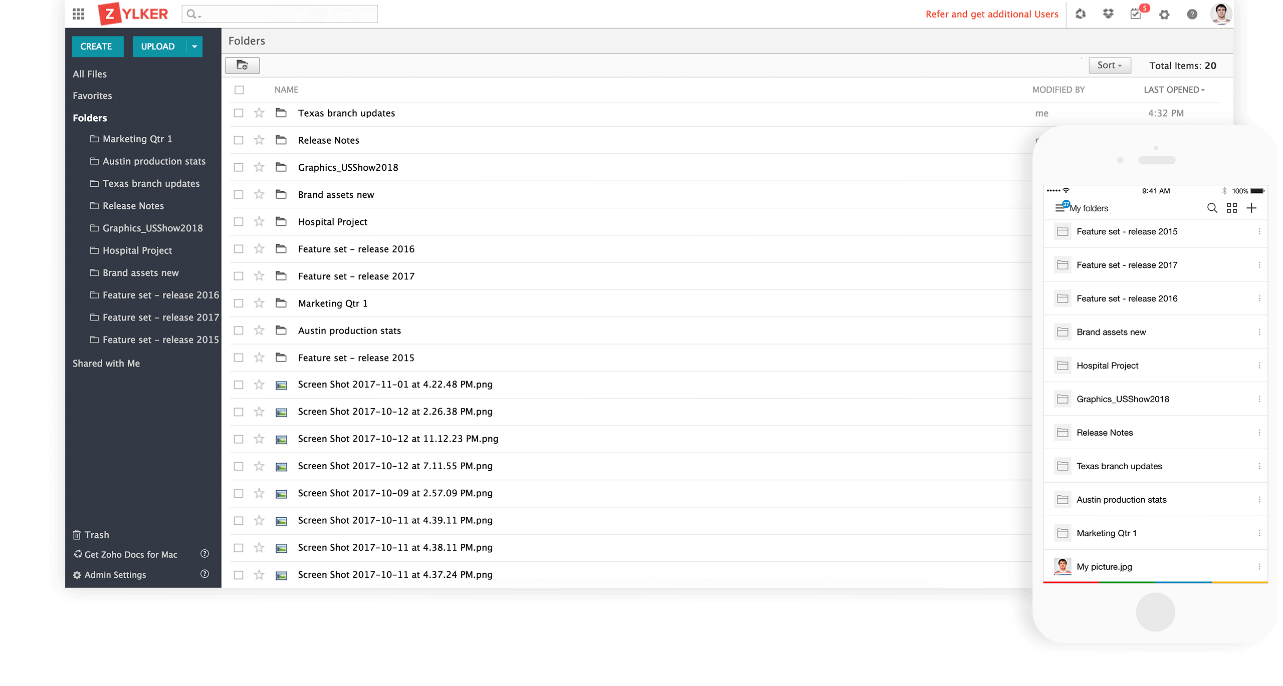 Online File Management Software & Document Repository Zoho Docs