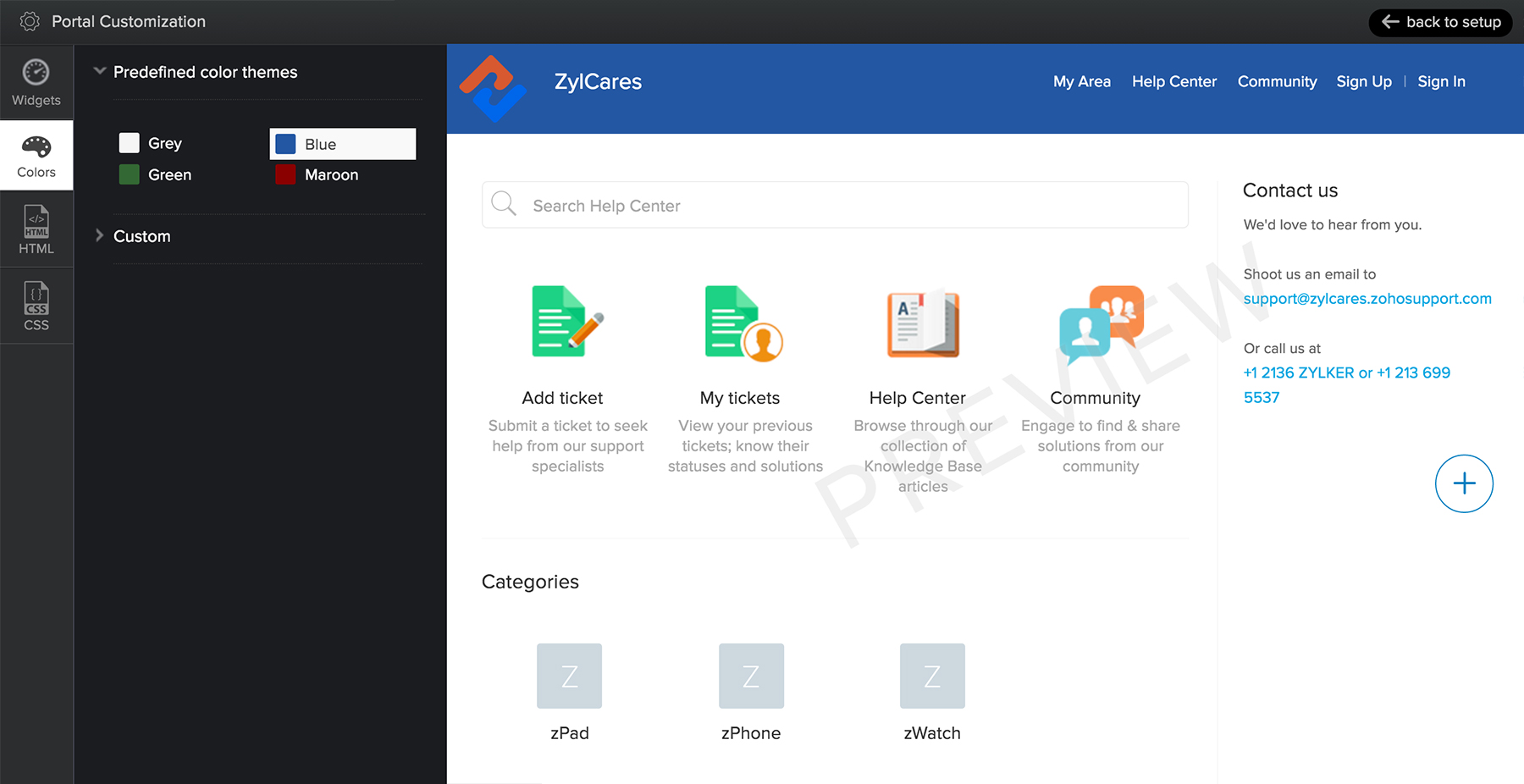 Advanced Customization to Suit Your Needs Zoho Desk