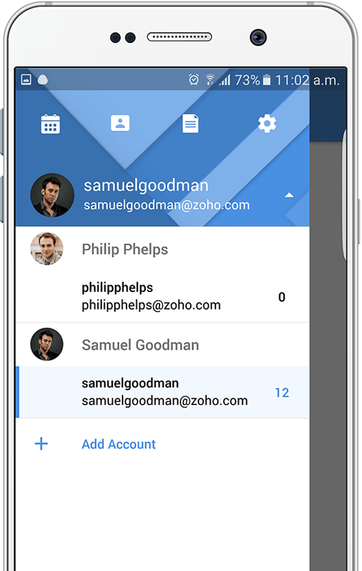 Email App For iOS and Android Devices Zoho