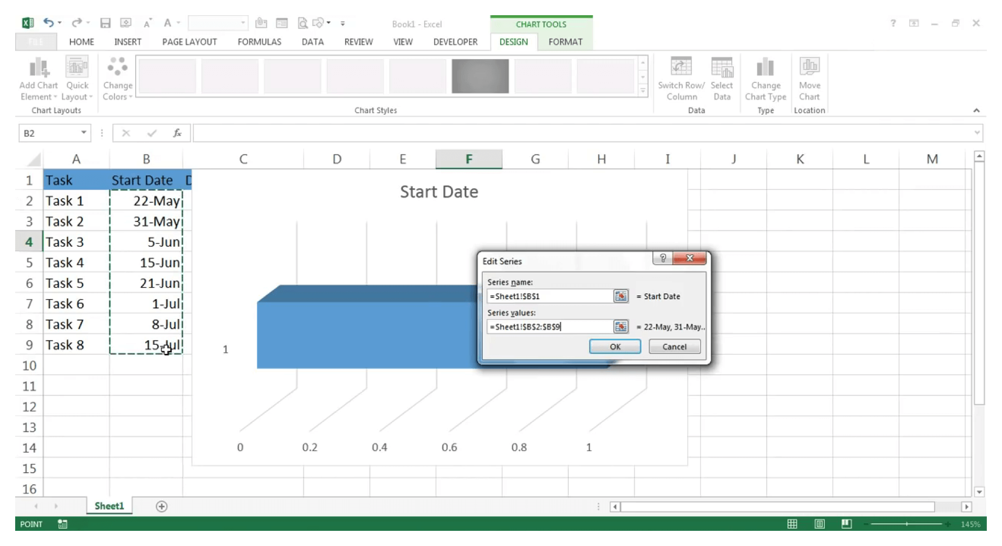 How to Make a Gantt Chart in Excel? Stepbystep guide to Create