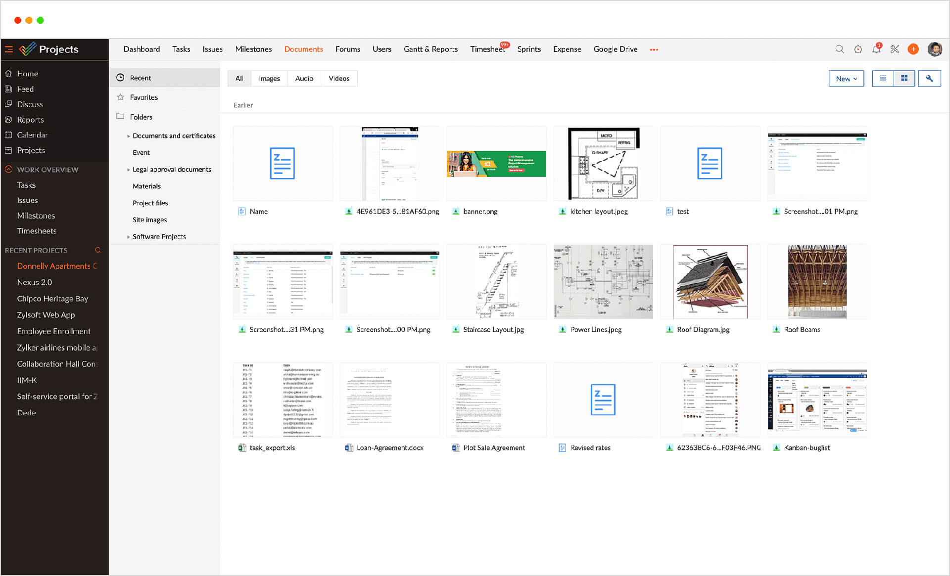 Real Estate Project Management Software & Tools Zoho
